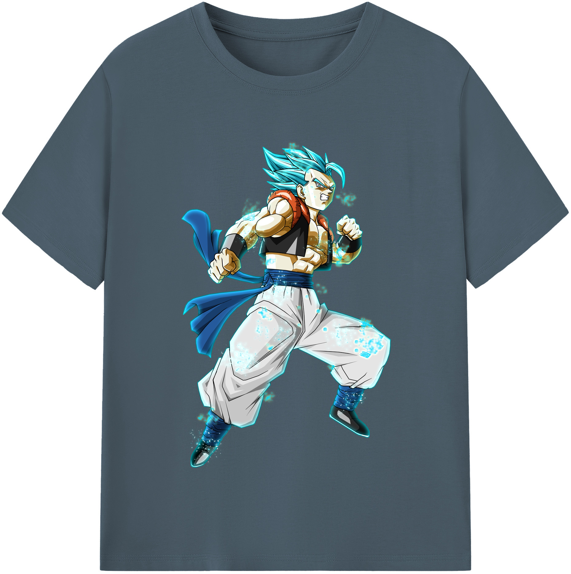 （画像用） ドラゴンボール ベジータ四世（Bejīta Yonsei）DRAGON BALL Vegeta IV 綿100％半袖Tシャツ（フロントプリント）